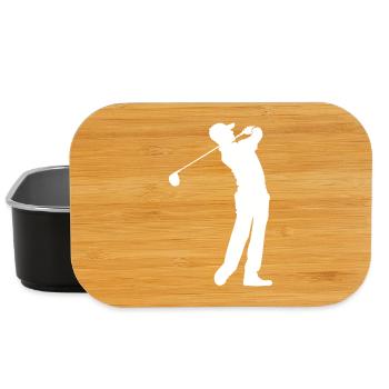 Golfer - Lunch Box - Schwarz - Vorne