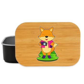 Fox Photographer Camera - Lunch Box - black - Front
