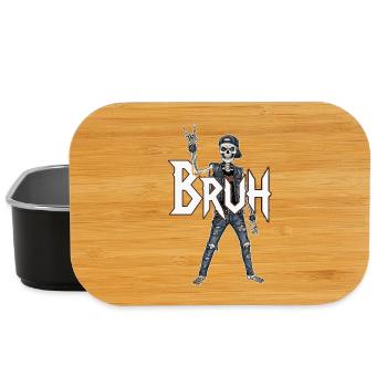 Bruh Skeleton Wippe - Lunch Box - Schwarz - Vorne