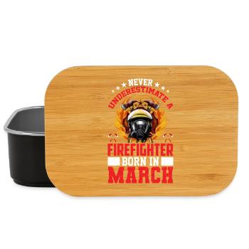 Fire Brigade Birthday March - Lunch Box - black - Front