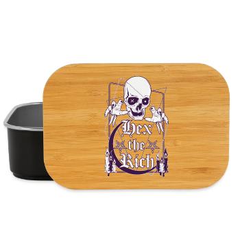 Hex the Rich  - Lunch Box - black - Front