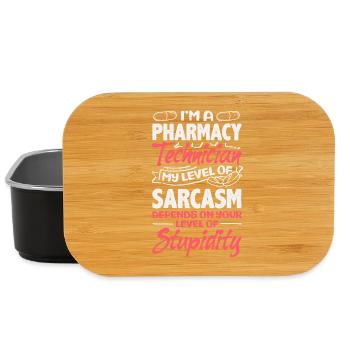 Apotheker Pharmazeutisch-technischer - Lunch Box - Schwarz - Vorne