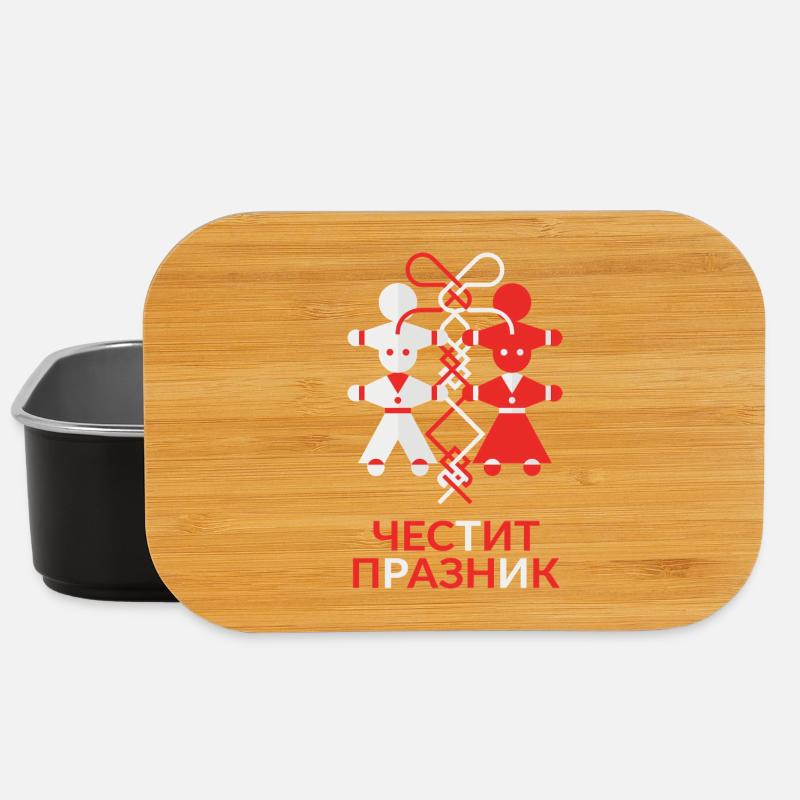 Martenitsa Pijo und Penda - Lunch Box - Schwarz