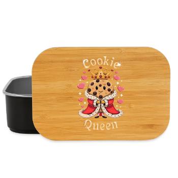  Cookie Queen Keks Königin für süße Keks - Lunch Box - Schwarz - Vorne