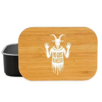 Ziegenschädel-Halo-Ritual - Lunch Box - Schwarz - Vorne