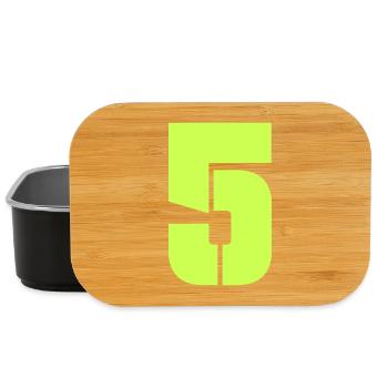 5 - Lunch Box - black - Front