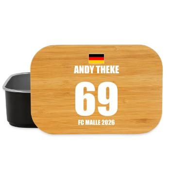 Malle 2026 Andy Theke 69 FC Malle 2026 - Lunch Box - Schwarz - Vorne