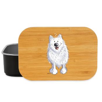 Der Spitz ist angekommen - Lunch Box - Schwarz - Vorne