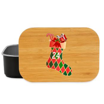 24 décembre Chaussette - Boîte à goûter - noir - Devant