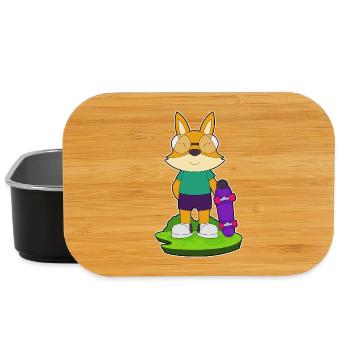 Fox Skater Skateboard - Lunch Box - black - Front