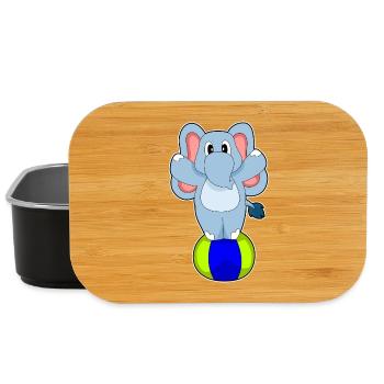 Gymnastique d’entraînement d’éléphants Fitness - Boîte à goûter - noir - Devant