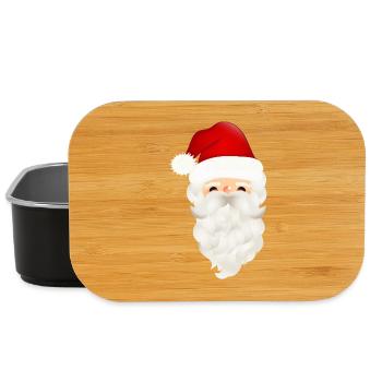 Magique Saint-Nicolas Père Noël Père Noël - Boîte à goûter - noir - Devant