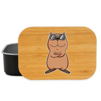 Capybara - Lunch Box - Schwarz - Vorne