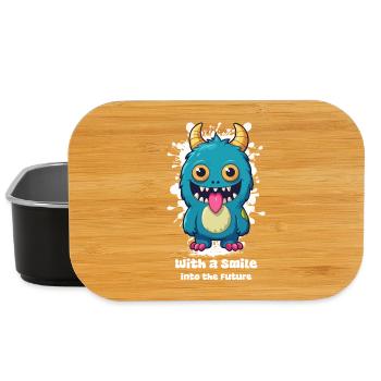 Monster Smile - Lunch Box - black - Front