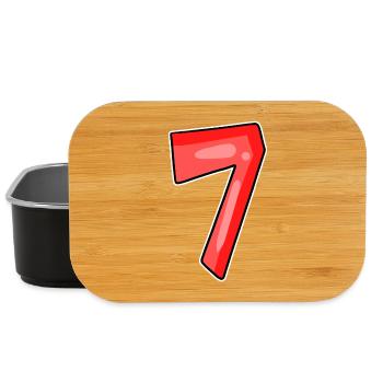 7 - Lunch Box - black - Front