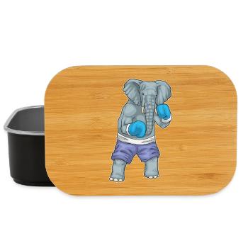 Gants de boxe Elephant Boxer Boxing - Boîte à goûter - noir - Devant