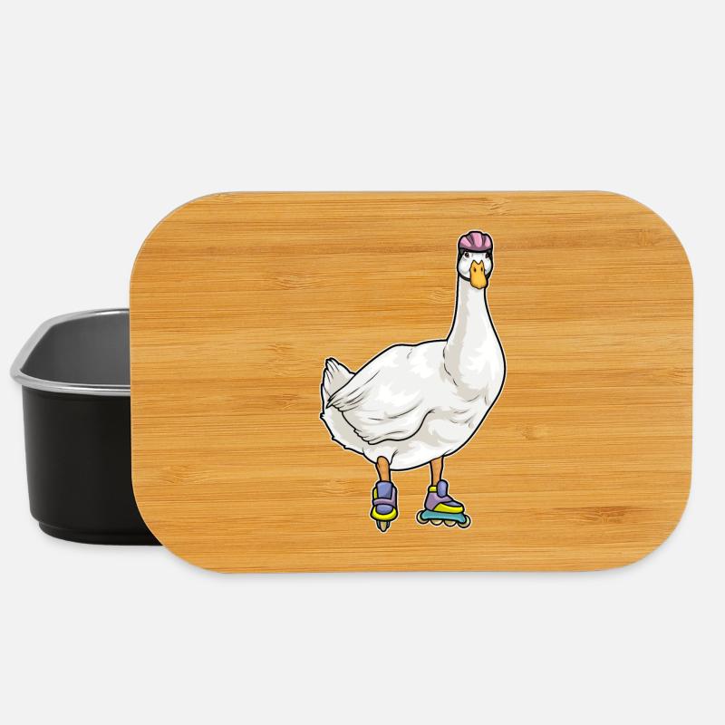 Ente Inline skating Rollschuhe - Lunch Box - Schwarz