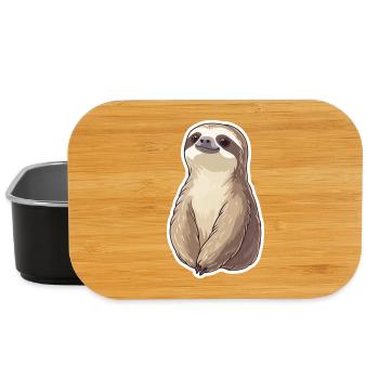 Sloth - Lunch Box - black - Front