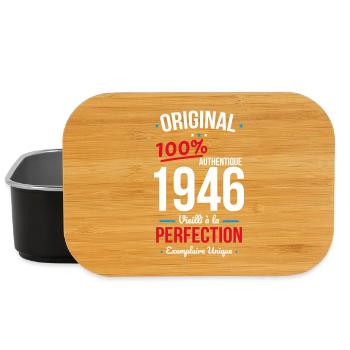 1946 – Original – Unique copy - Lunch Box - black - Front