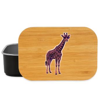 Coole Giraffe Sonnenbrille - Lunch Box - Schwarz - Vorne