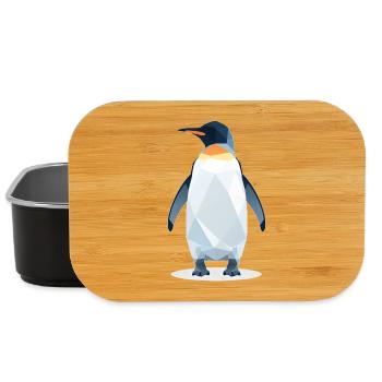 Pinguin Style - Lunch Box - Schwarz - Vorne