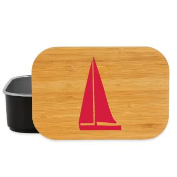sailing - Lunch Box - black - Front