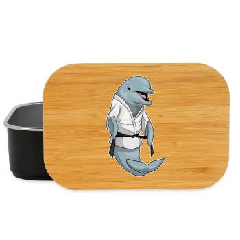 Dolphin Karate Martial Arts - Lunch Box - black - Front