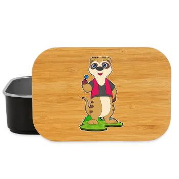 Fléchette suricate - Boîte à goûter - noir - Devant
