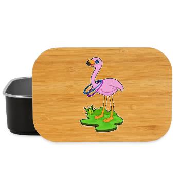 Gymnastique d’entraînement Flamingo Fitness Hoop - Boîte à goûter - noir - Devant
