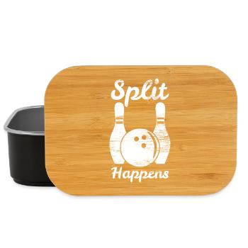 Bowling Split - Boîte à goûter - noir - Devant