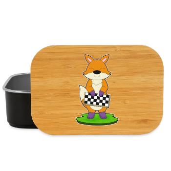 Fox Chess Chess Board Game - Lunch Box - black - Front