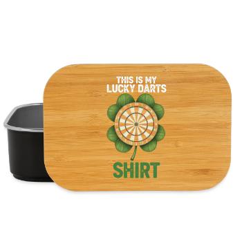 C’est ma chemise Lucky Darts - Boîte à goûter - noir - Devant