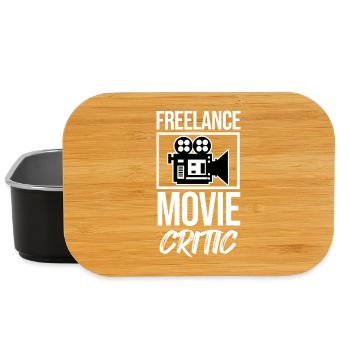 Films, Cineaste, Cinéma, Déclaration, Soirée cinéma, Caméra - Boîte à goûter - noir - Devant