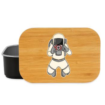Astronaut Fotograf Fotografie - Lunch Box - Schwarz - Vorne