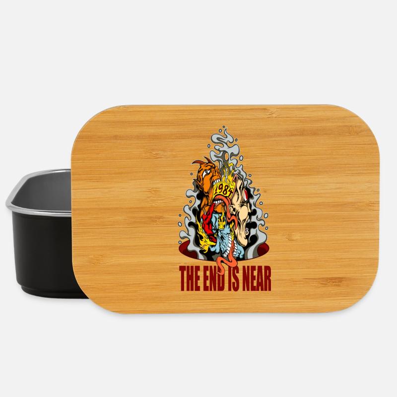 The End is near - Lunch Box - black