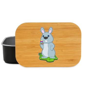 Hase Eis am Stiel - Lunch Box - Schwarz - Vorne