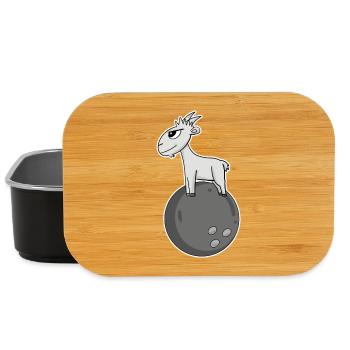 Ziege Bowling - Lunch Box - Schwarz - Vorne