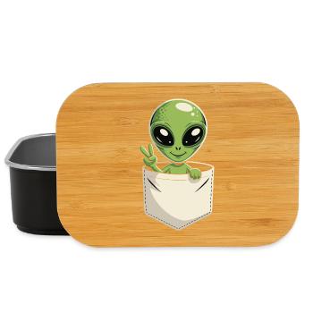 Alien in the Pocket Peace Science Fiction - Lunch Box - black - Front