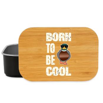 Cooler Enten Spruch  - Lunch Box - Schwarz - Vorne