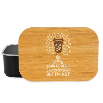 Barista Espresso Crew Kaffee Slinger Latte - Lunch Box - Schwarz - Vorne