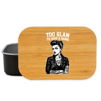 Rockabella Pin-Up: Outlaw Tattoo Girl & Lederjacke - Lunch Box - Schwarz - Vorne