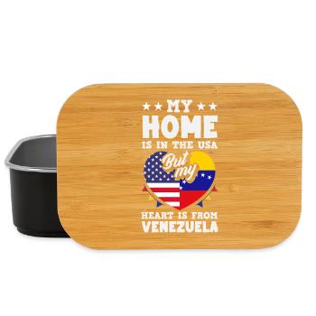 Venezuela Flag Pride & Home Venezuela - Lunch Box - black - Front