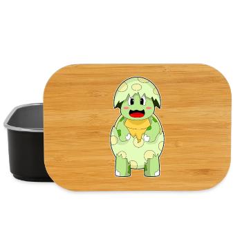 Schildkröte Eierschale - Lunch Box - Schwarz - Vorne
