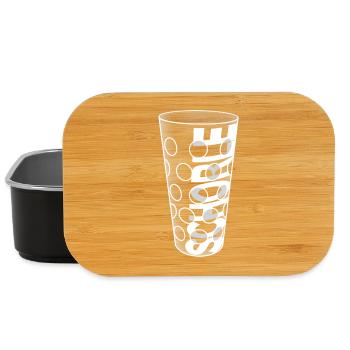 Schorleglas white - Lunch Box - Schwarz - Vorne