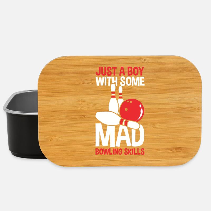 Bowler Junge - Lunch Box - Schwarz