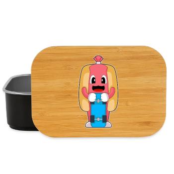 Hotdog Skater Skateboard - Boîte à goûter - noir - Devant