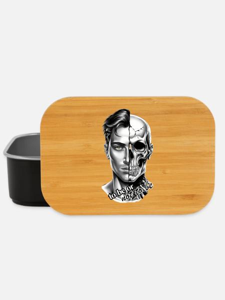Existence Duality (be or not to be) - Lunch Box - black