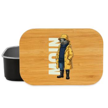 Seal Moin – Conception d’imperméable - Boîte à goûter - noir - Devant