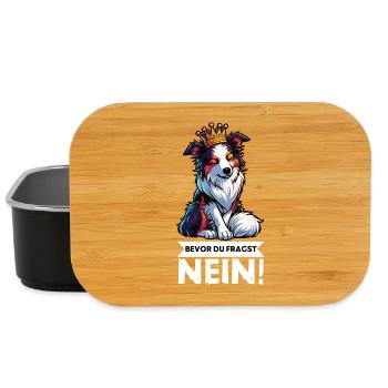 Before you ask: Australian Shepherd Aussie Aussie - Lunch Box - black - Front