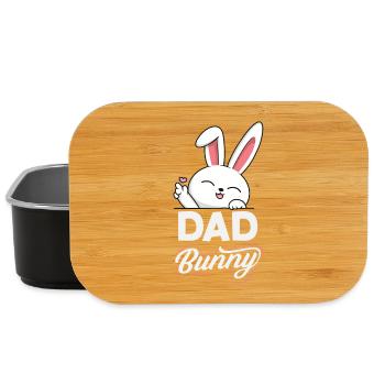 Frohe Ostern Süßer Osterhase Eiersuche Ostereier - Lunch Box - Schwarz - Vorne